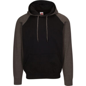 Contrast Raglan Sleeve Pullover Hoodies